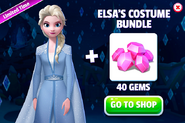 Elsa Travel Costume Promotion