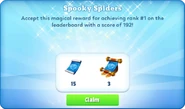 Me-spooky spiders-9-prize.png (255 KB) Leaderboard 1 Reward