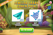 Jeweled Crabs Token Pack (Gem Lure Tokens + Net Tokens)