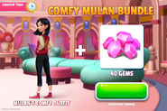 Mulan Comfy Costume Promotion