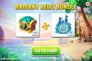 Radiant Relic Bundle (Radiant Chests + Moana Relic Tokens)