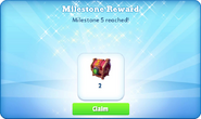 Milestone 5 Reward