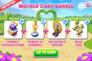 Mother's Day Bundle (Sparkly Cupcake Stand + Tribute to Heroines + The Queen's Throne + Rose Tree)