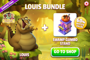 Louis Bundle (Louis + Swamp Gumbo Stand)