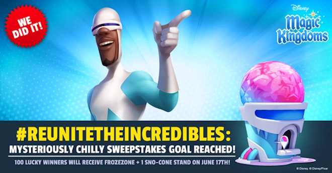 Mysteriously Chilly Sweepstakes 2016