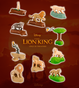 Mcdonalds toys lion king outlet
