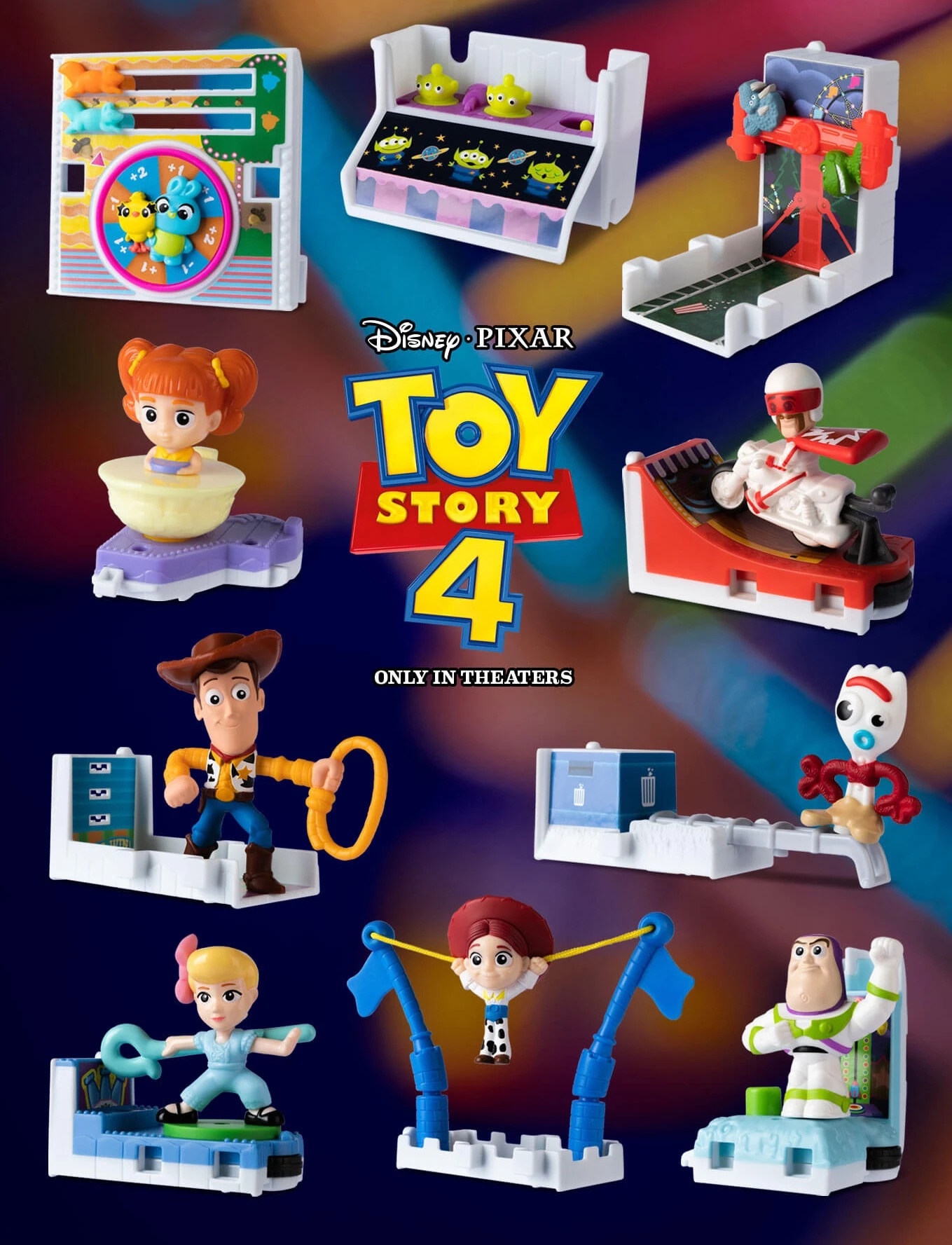 日本未発売！海外マクドナルド☆TOY STORY4 トイストーリー4 happy 