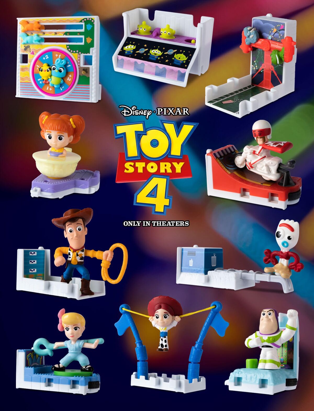Mcdonalds toy story 4 woody hot sale