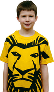 The Lion King the Broadway Musical - All Over Simba Print T-Shirt for Kids