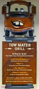 Tow Mater Grill Menu