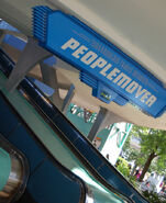 The New Tomorrowland Transit Authority Entrance.