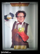 Philip Brainard mixing chemicals which create Flubber