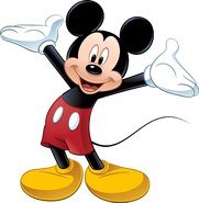 Mickey Mouse transparent