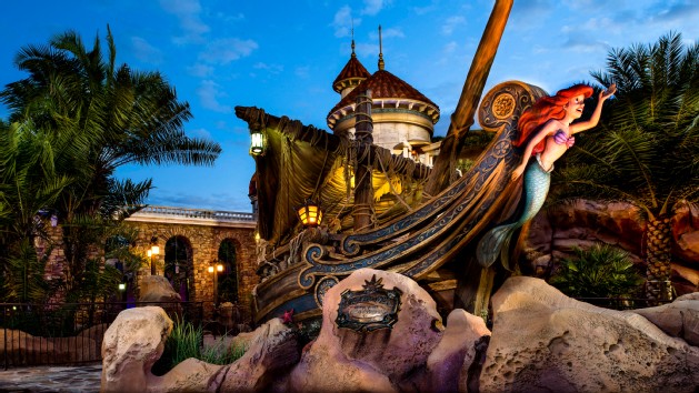 little mermaid ride magic kingdom