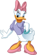 Daisy Duck transparent