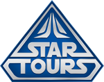 The logo for Star Tours.