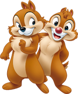 Chip and Dale transparent