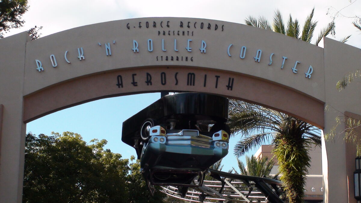 Rock 'n' Roller Coaster starring Aerosmith at Disney Character Central