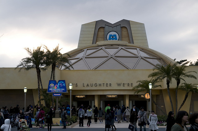 Monsters, Inc. Mike & Sulley to the Rescue! Attraction Façade