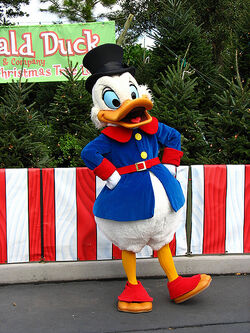 Scrooge at Walt Disney World