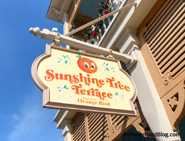 Sunshine Tree Terrace sign