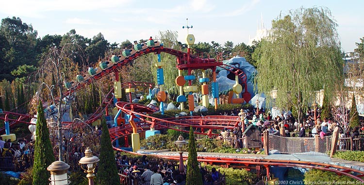 Gagdet s Go Coaster Tokyo Disneyland Disney Parks Wiki Fandom