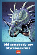 Did somebody say Styracosaurus poster