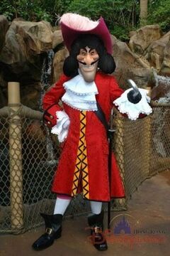 Captain Hook, Disney Parks Characters Wiki