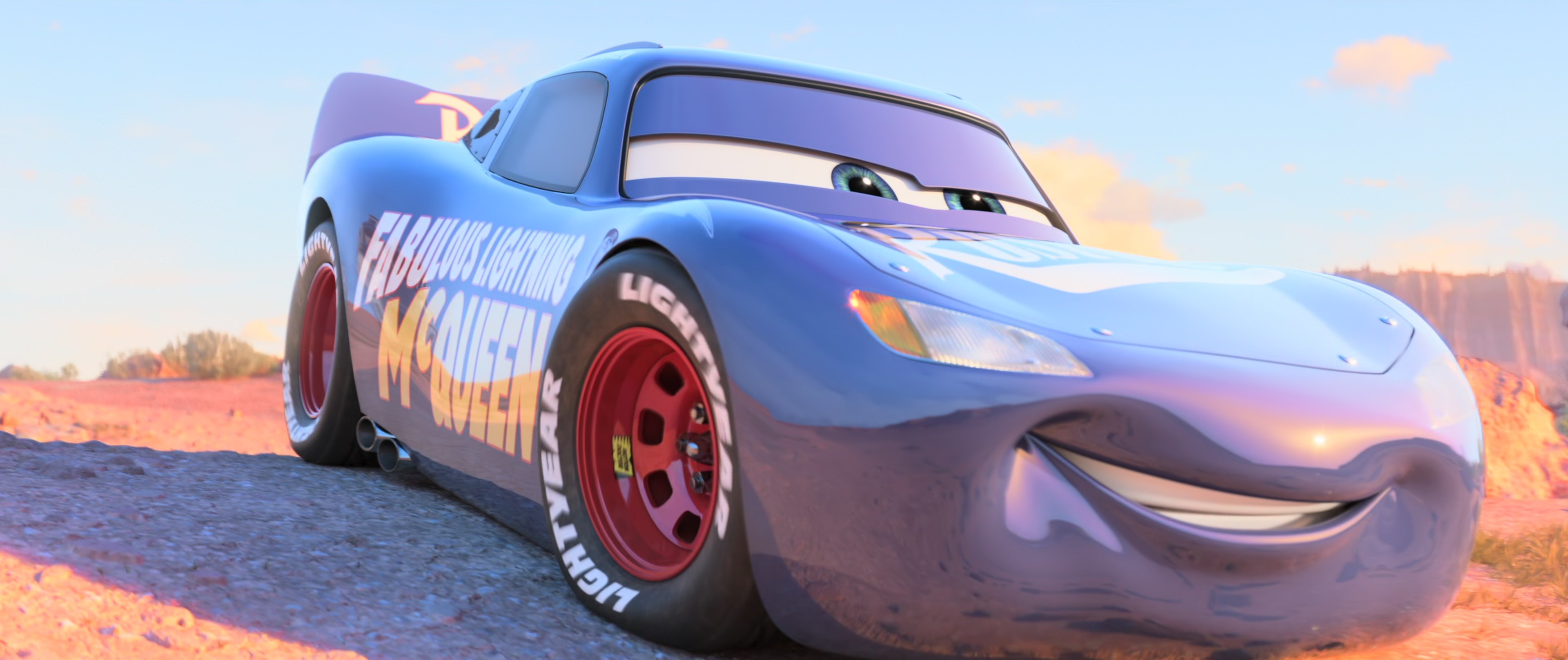 Cars 3 Lightning McQueen Dinoco Paintjob