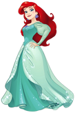 Ariel turquoise dress