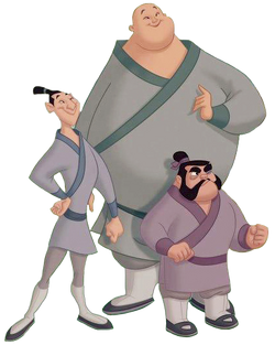 Yao, Ling e Chien Po, Wiki Disney Princesas