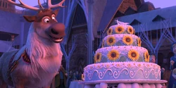 Sven em Frozen: Febre Congelante.