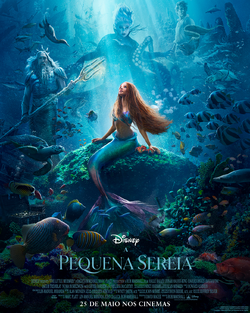 A Pequena Sereia 2023 - Pôster Nacional (2)