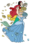 Cinderella ariel snowwhite