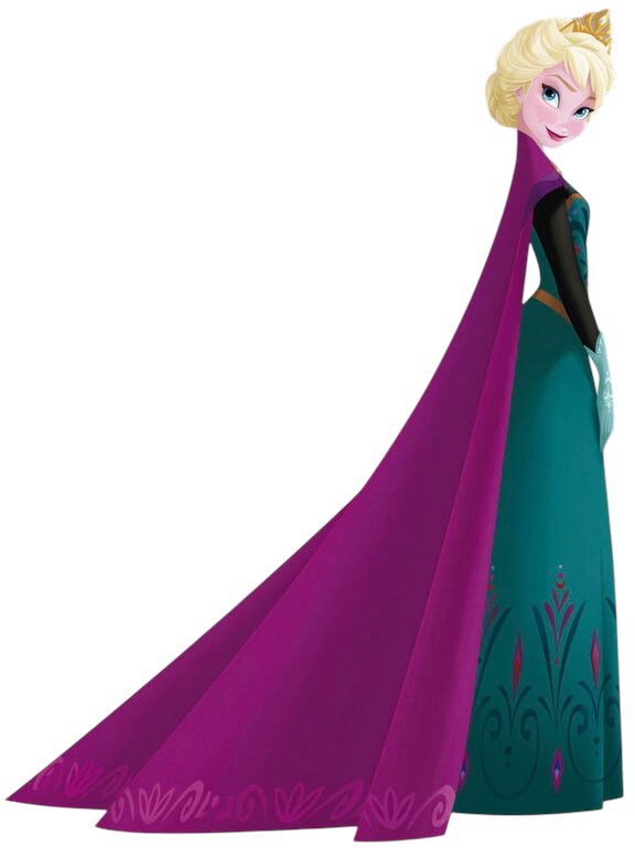 elsa as queen