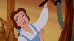 Belle disgusted to see Gaston outside her house