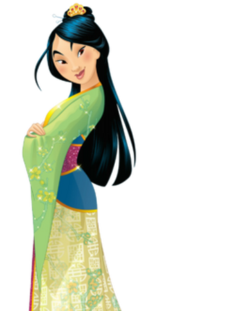 mulan green dress