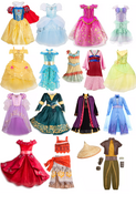 Disney Princess Marketed Dress Up Costumes