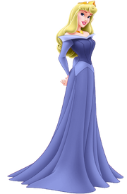 Aurora's official art (in her dark blue dress)