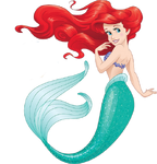 Ariel mermaid form