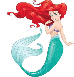 Ariel mermaid form