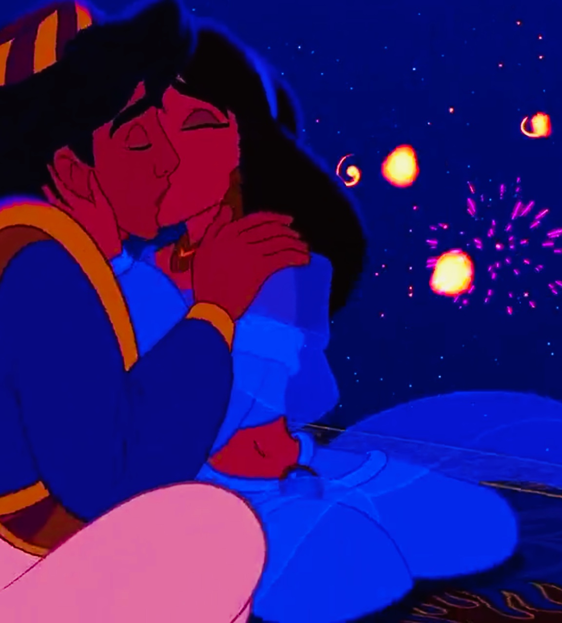 aladdin and jasmine in love