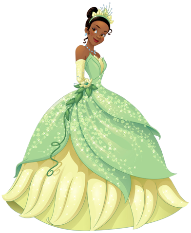 the princess and the frog tiana green dress