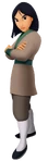 Mulan as herself in Kingdom Hearts II.