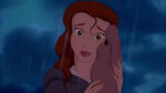 Belle with Beast before he dies