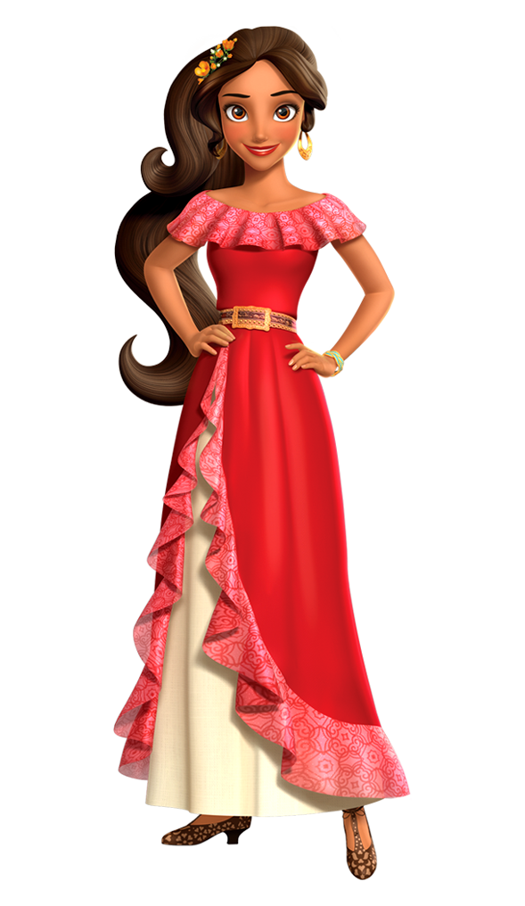 disney princess red dress elena