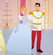 Cinderella’s royal ball gown