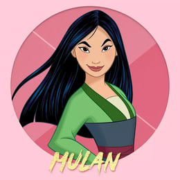 disney characters with dark hair