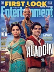 December 21, 2018 Entertainment Weekly Cover with Naomi Scott as Jasmine, Mena Massoud as Aladdin and Will Smith as Genie.