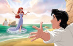 Ariel and Eric in love